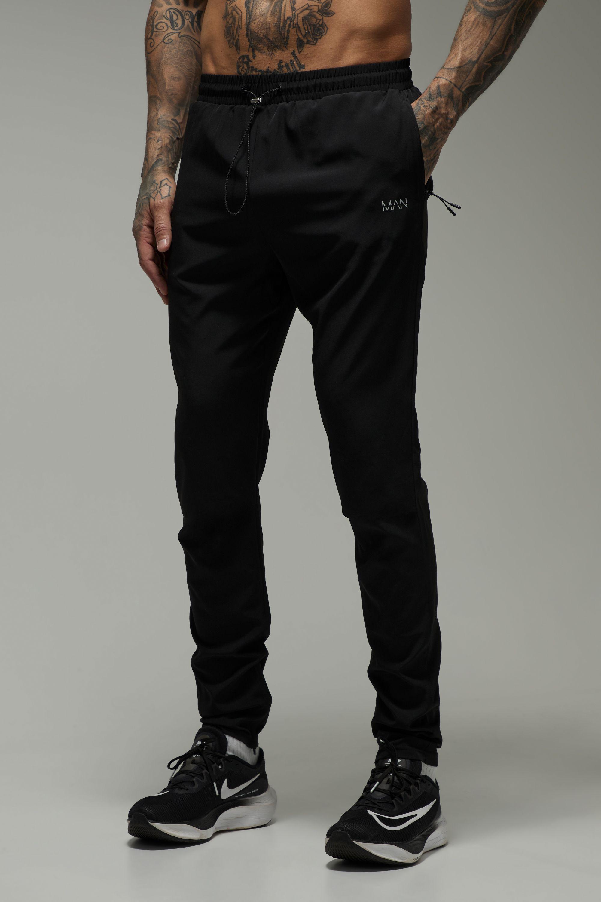 Tall Man Active Gym Tapered Fit Jogger by BOOHOOMAN