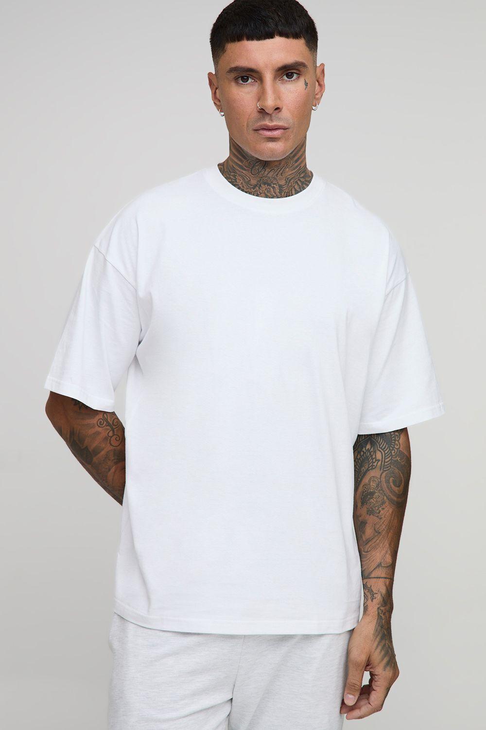 Tall Oversized Basic T-Shirt by BOOHOOMAN