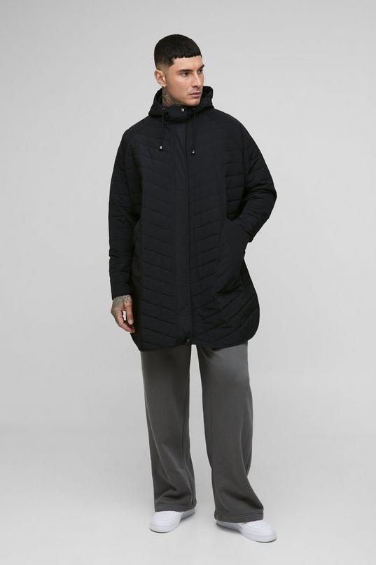 Tall Quilted Popper Side Oversized Festival Mac by BOOHOOMAN