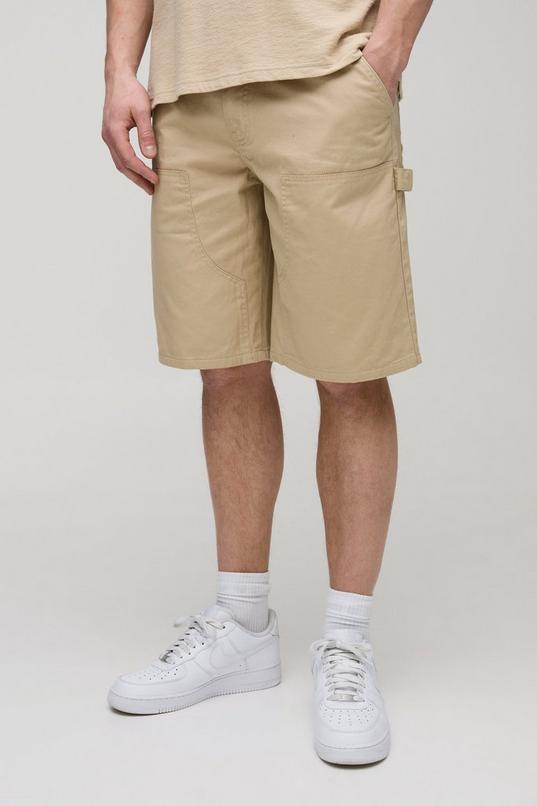 Tall Relaxed Fit Carpenter Shorts by BOOHOOMAN