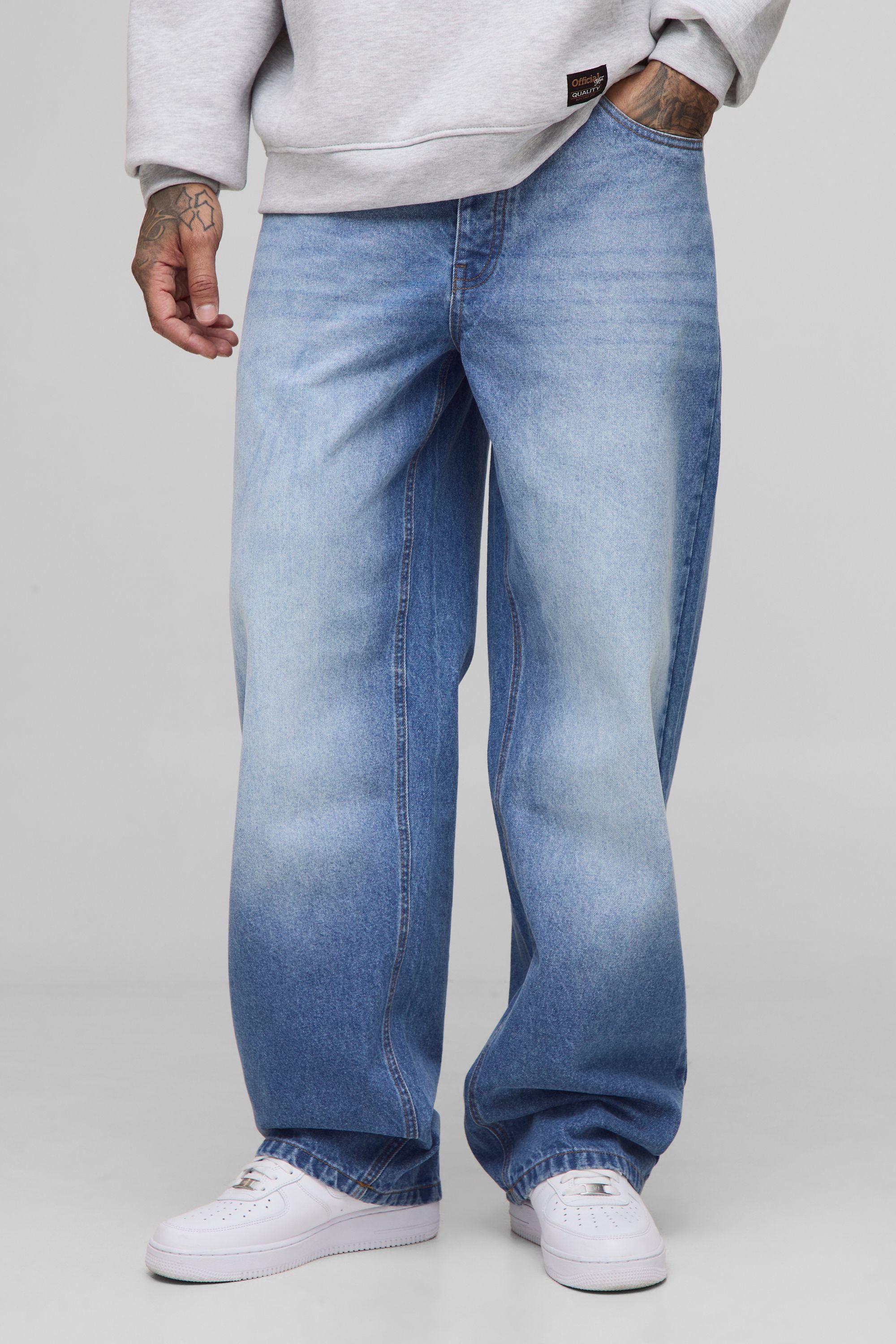 Tall Relaxed Fit Jeans by BOOHOOMAN