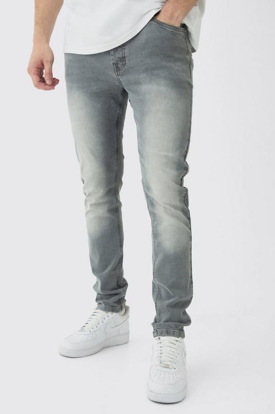 Tall Skinny Stretch jeans by BOOHOOMAN