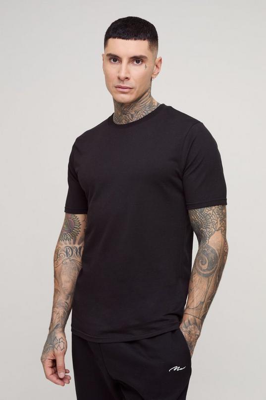 Tall Slim Fit Essential T-Shirt by BOOHOOMAN