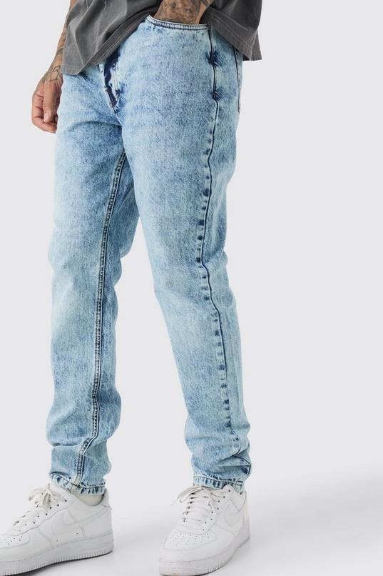 Tall Slim Rigid Jeans by BOOHOOMAN