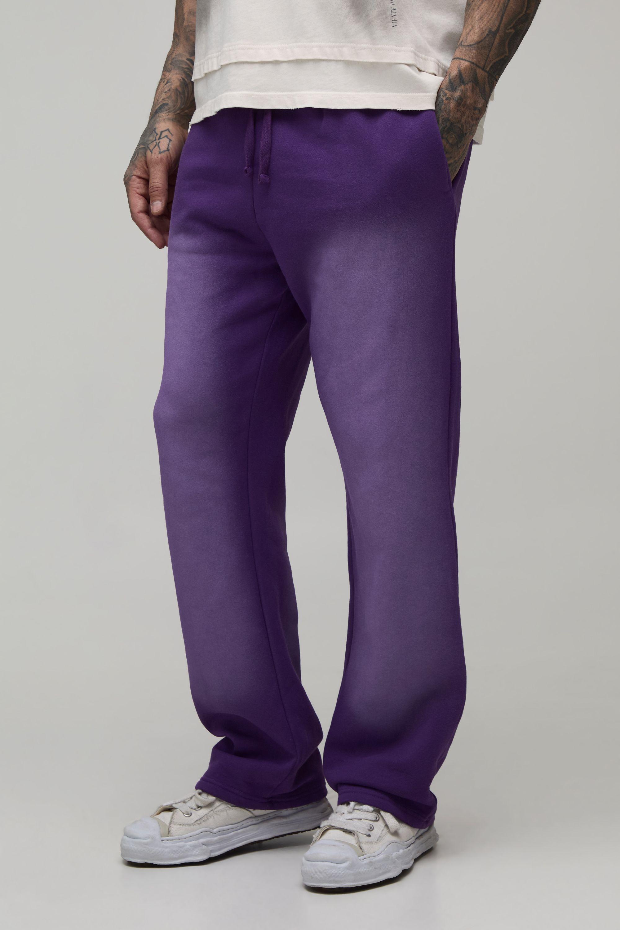 Tall Straight Leg Spray Wash Jogger by BOOHOOMAN