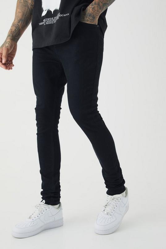 Tall Super Skinny Stretch Jeans by BOOHOOMAN