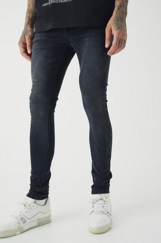Tall Super Skinny Stretch Jeans by BOOHOOMAN