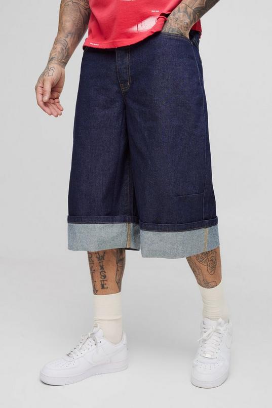 Tall Turn Up Parachute Jorts by BOOHOOMAN Tall Turn Up Parachute Jorts by BOOHOOMAN
