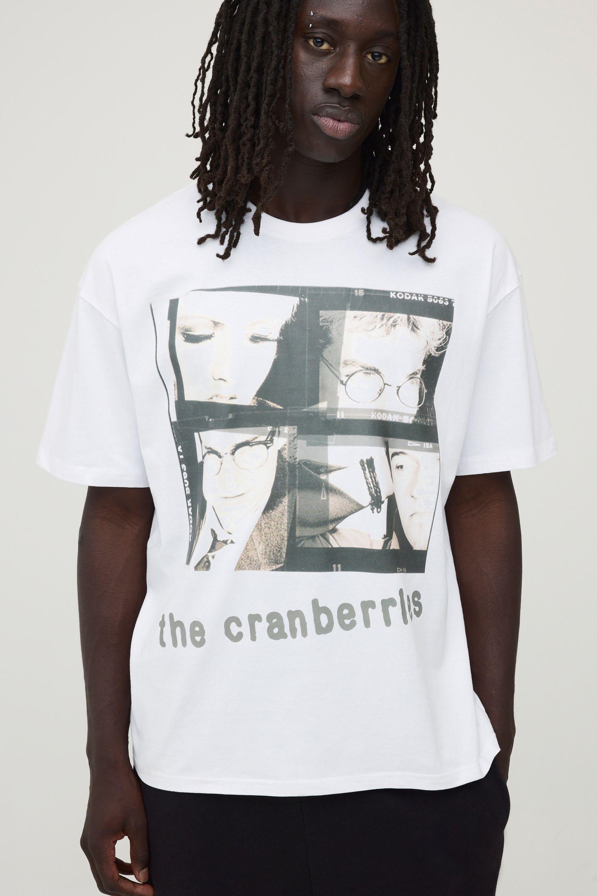 The Cranberries Oversized License Print T-shirt by BOOHOOMAN