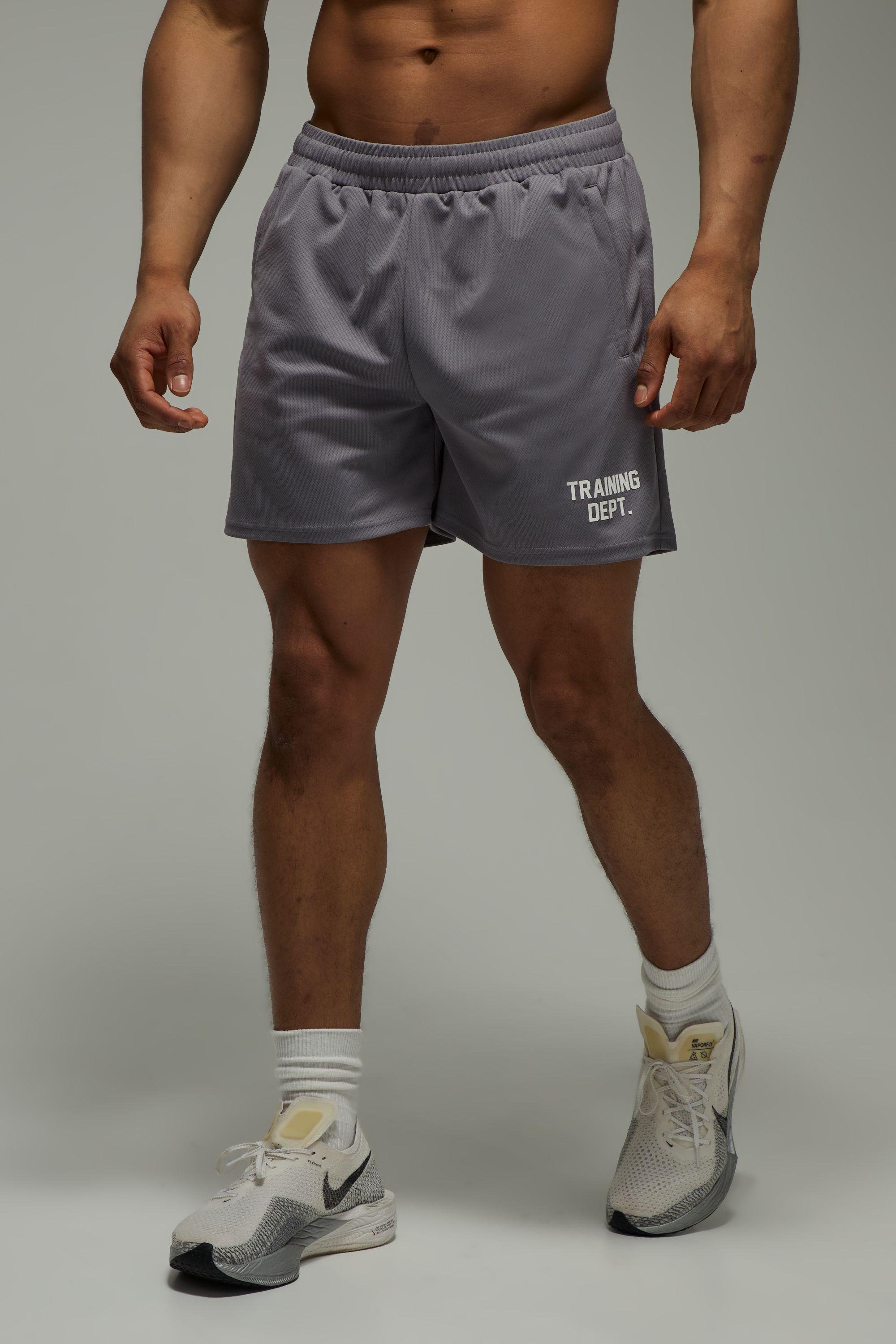 Training Dept Mesh 5inch Short by BOOHOOMAN