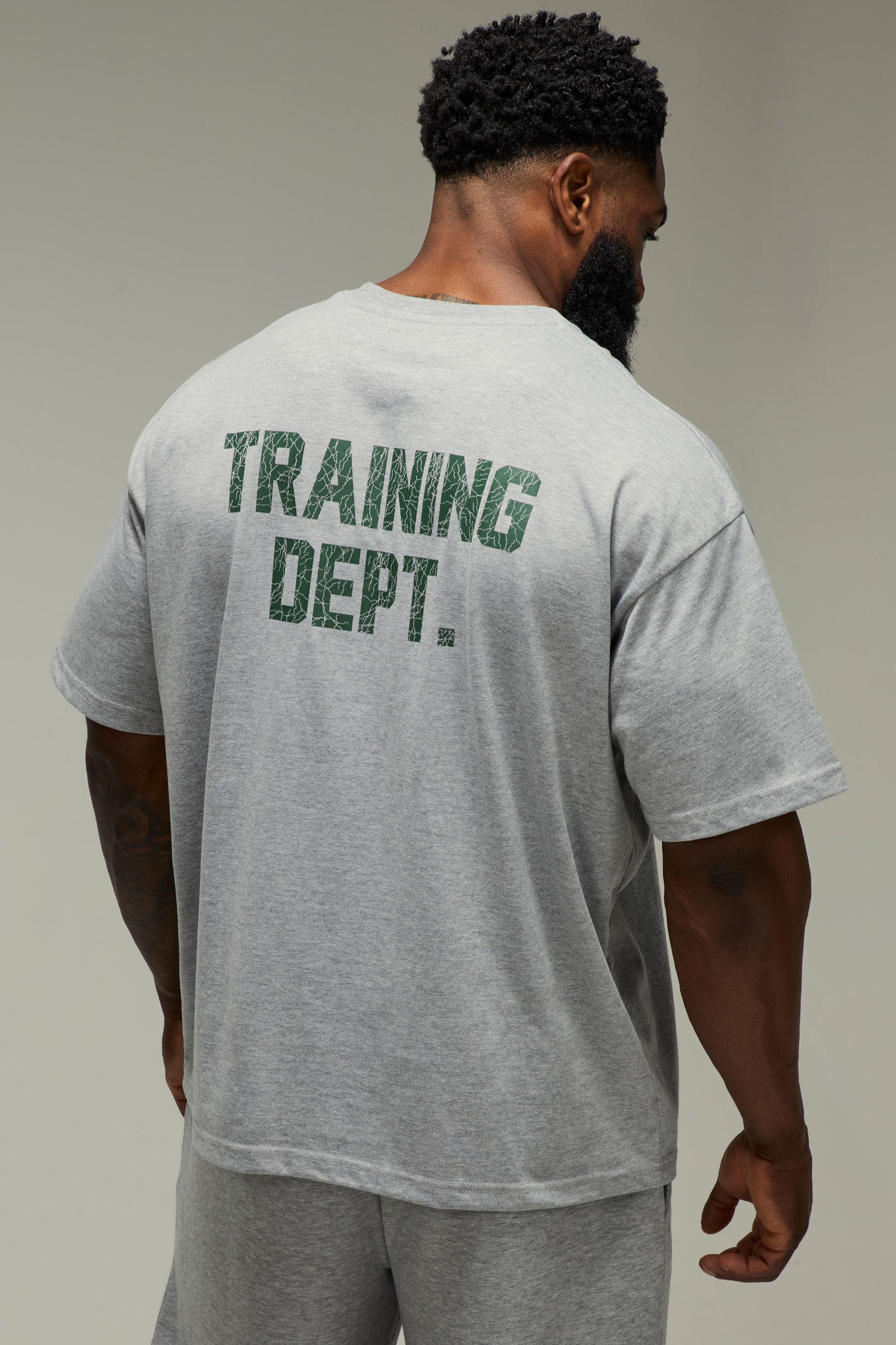 Training Dept Oversized T-shirt by BOOHOOMAN