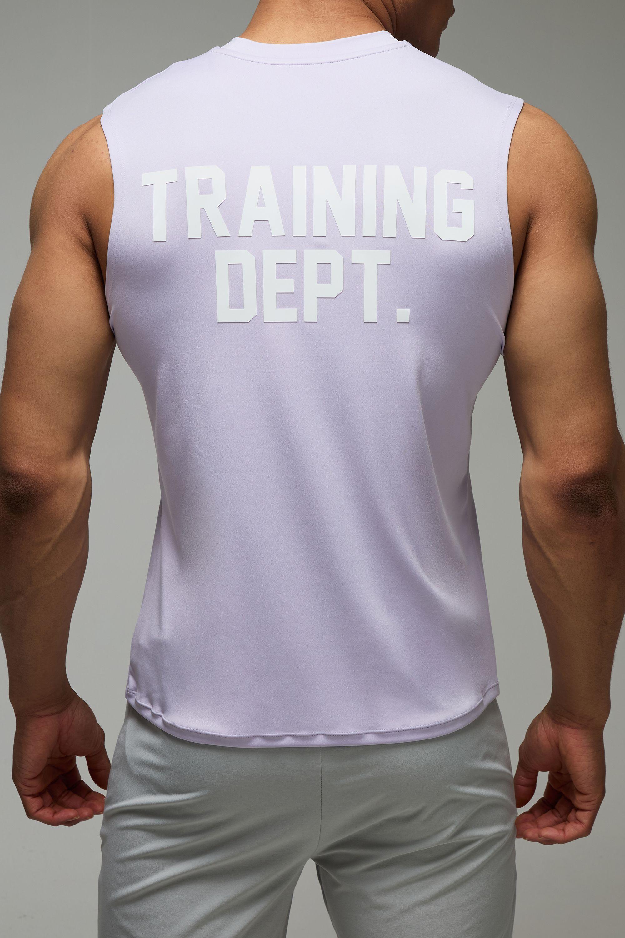 Training Dept Performance Regular Fit Tank by BOOHOOMAN