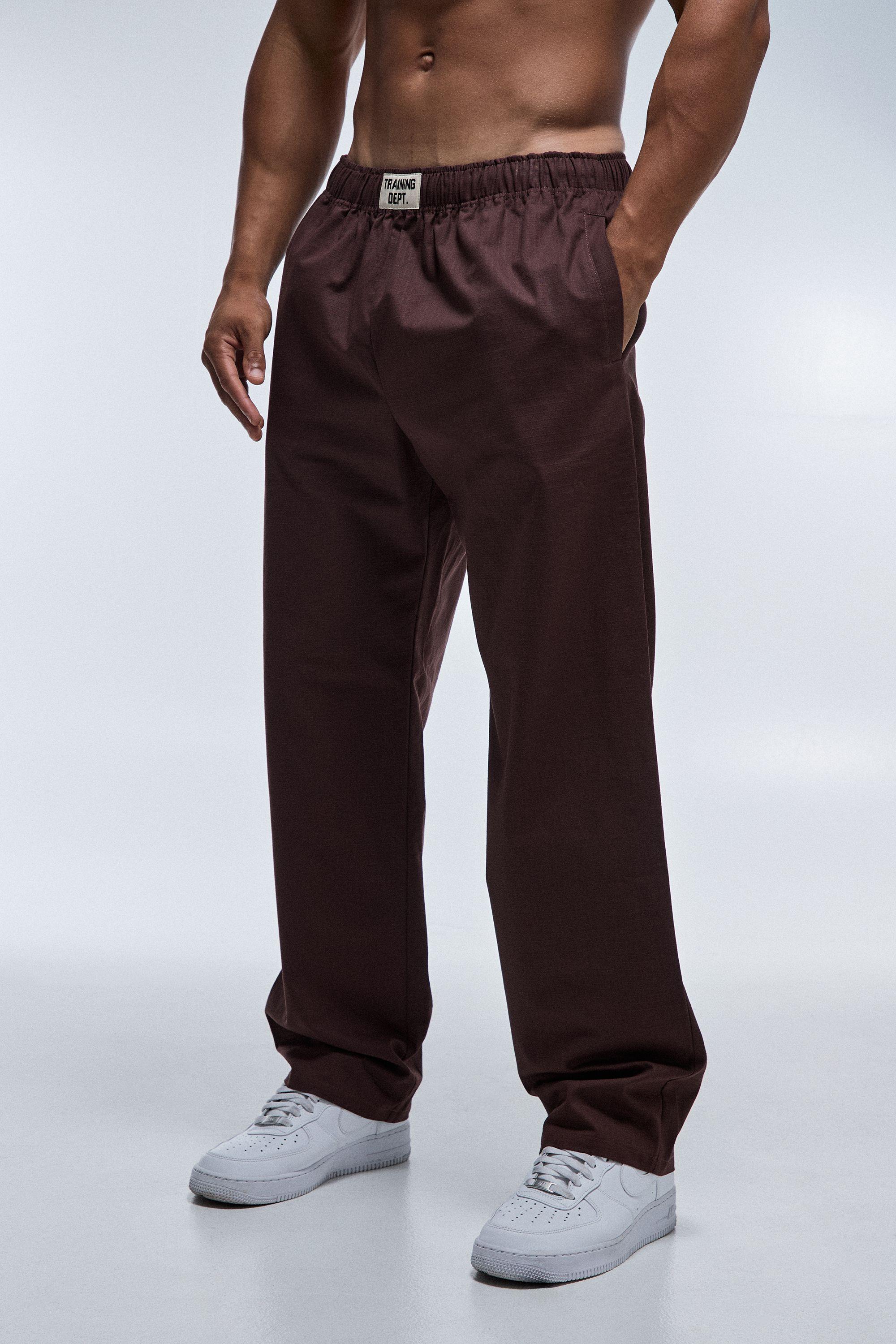 Training Dept Straight Leg Pump Pant by BOOHOOMAN
