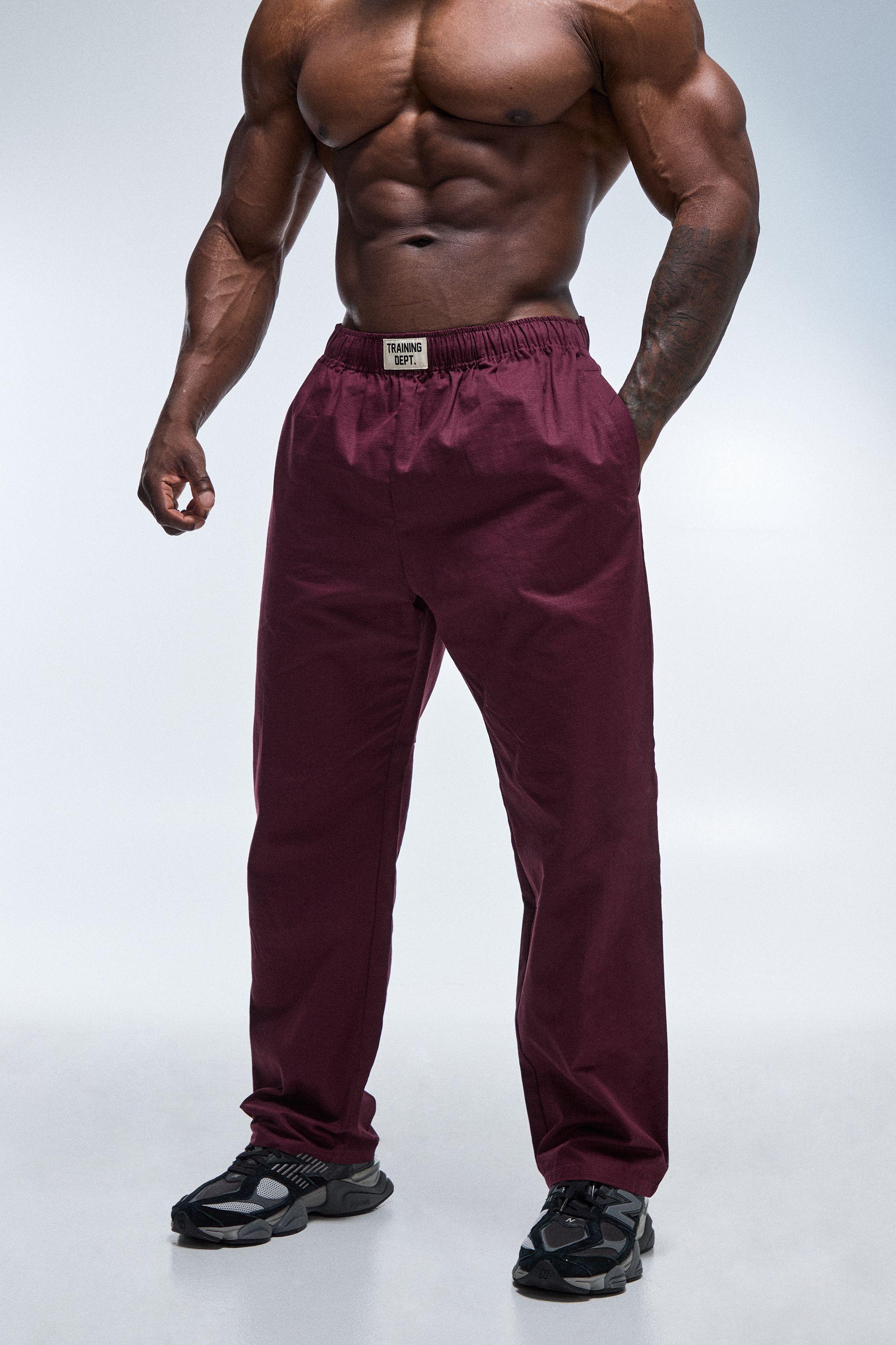 Training Dept Straight Leg Pump Pant by BOOHOOMAN