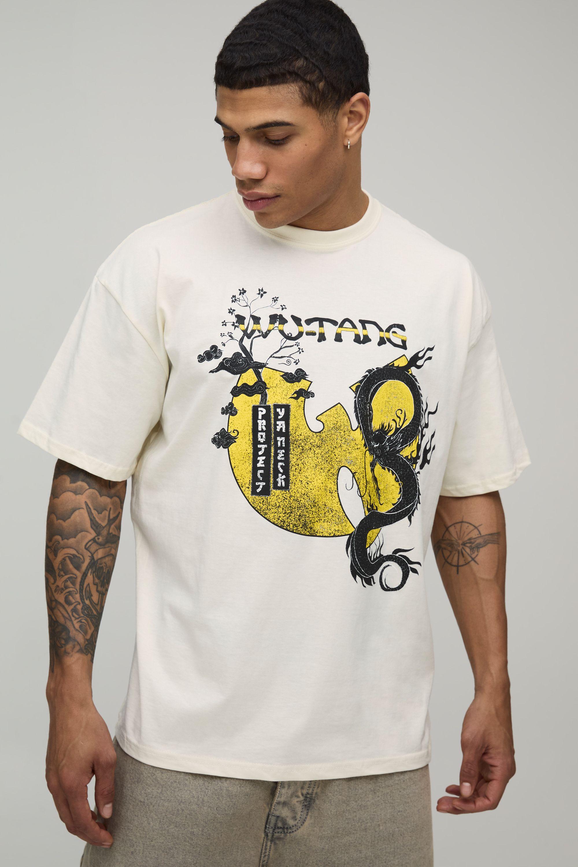 Wu-Tang Oversized License Print T-shirt by BOOHOOMAN