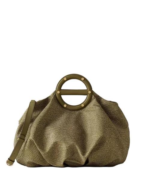 Jet O.P. print clutch bag by BORBONESE