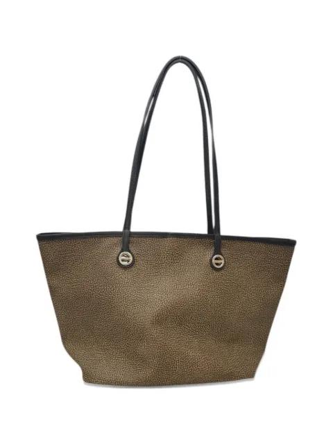 large Flight canvas-print tote bag by BORBONESE