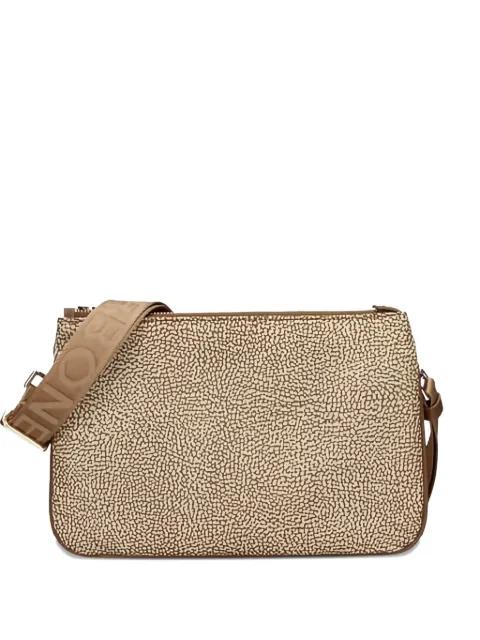 leather cross body bag by BORBONESE