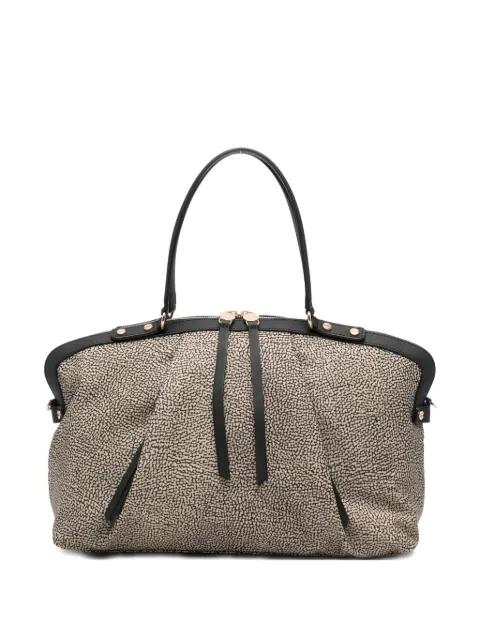 medium Frame top-handle tote bag by BORBONESE