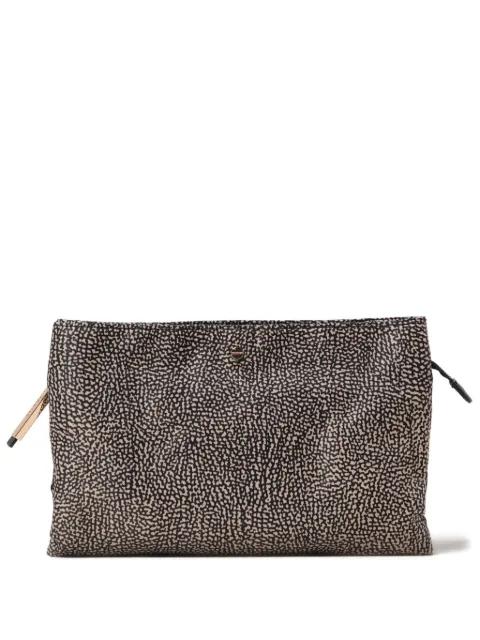 patterned shoulder bag by BORBONESE