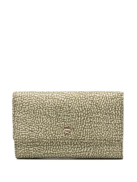 patterned wallet by BORBONESE