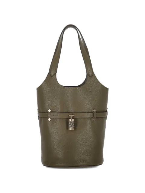 small Premiere padlock-detail shoulder bag by BORBONESE