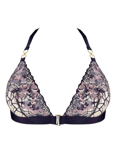 Amela embroidered triangle bra by BORDELLE