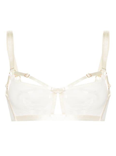 Bondage Belle mesh bra by BORDELLE