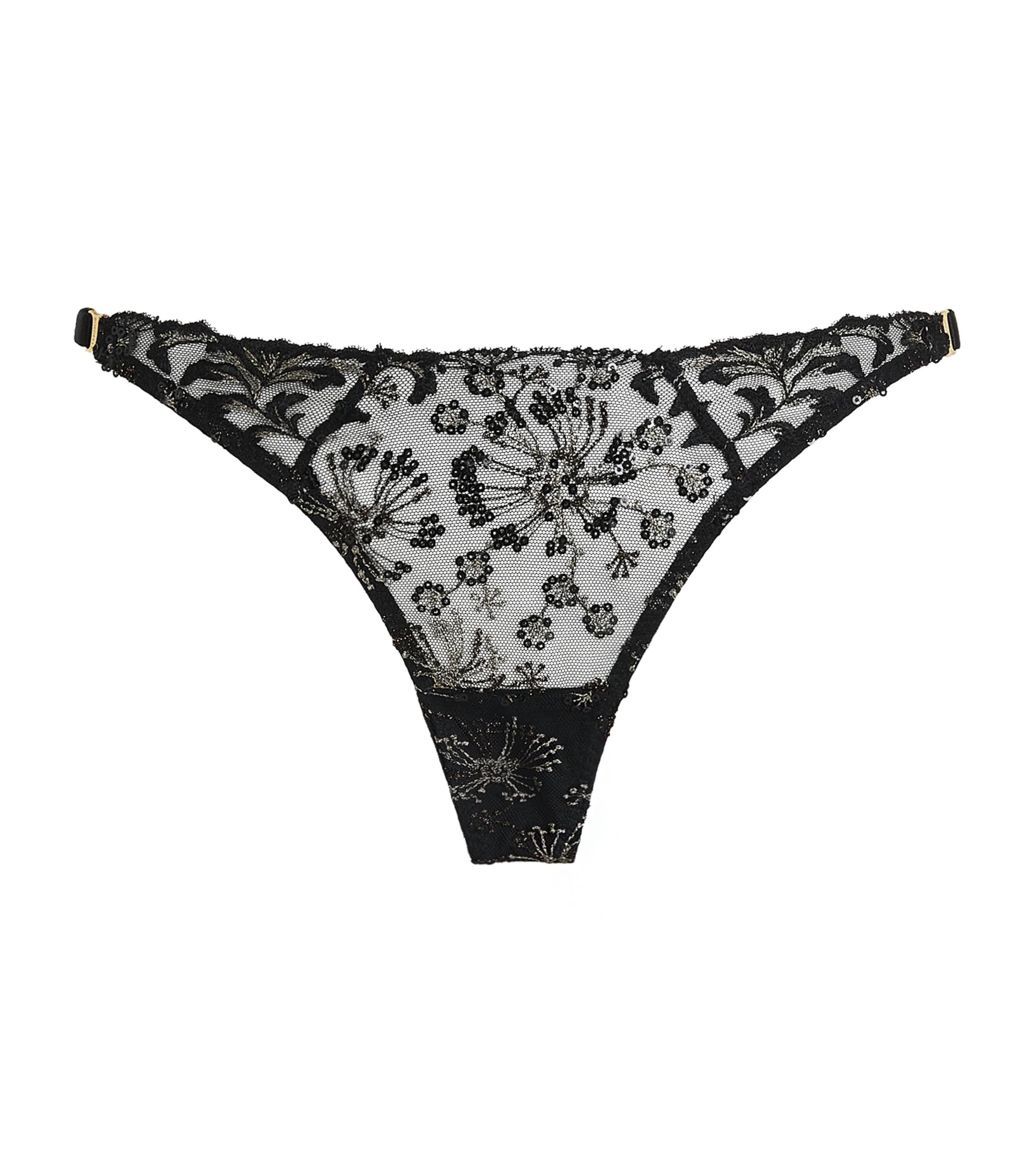 Bordelle Theia Strap Thong by BORDELLE