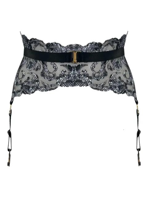 Siren lace suspender by BORDELLE