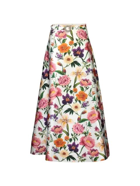 Bellamy floral-print maxi skirt by BORGO DE NOR