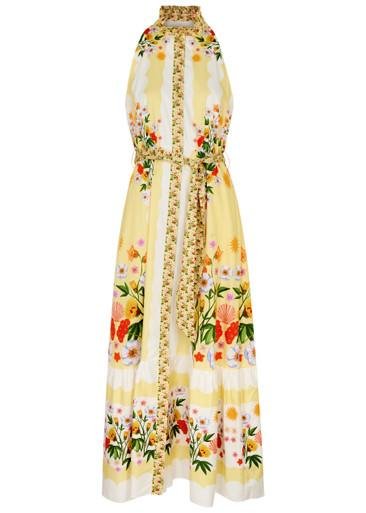 Biba floral-print cotton maxi dress by BORGO DE NOR