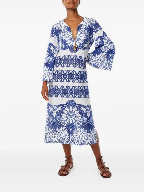 Clea embroidered midi dress by BORGO DE NOR