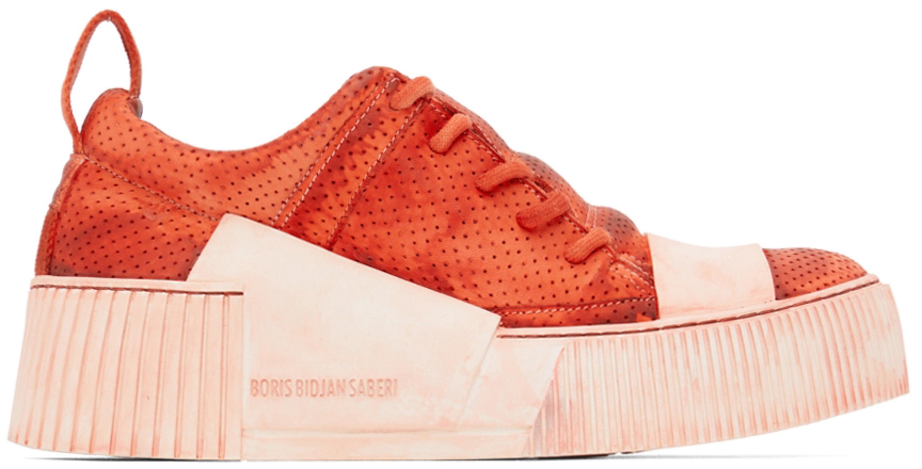 SSENSE Exclusive Red Bamba 2.1 Sneakers by BORIS BIDJAN SABERI