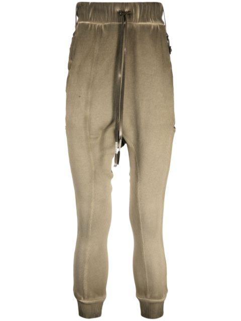 drawstring-waist track pants by BORIS BIDJAN SABERI