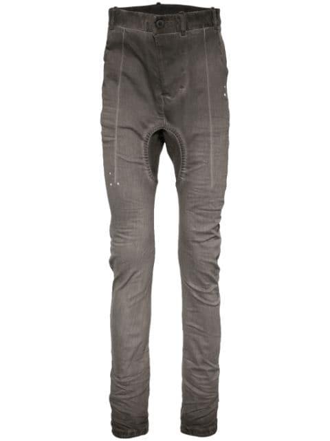drop-crotch skinny jeans by BORIS BIDJAN SABERI
