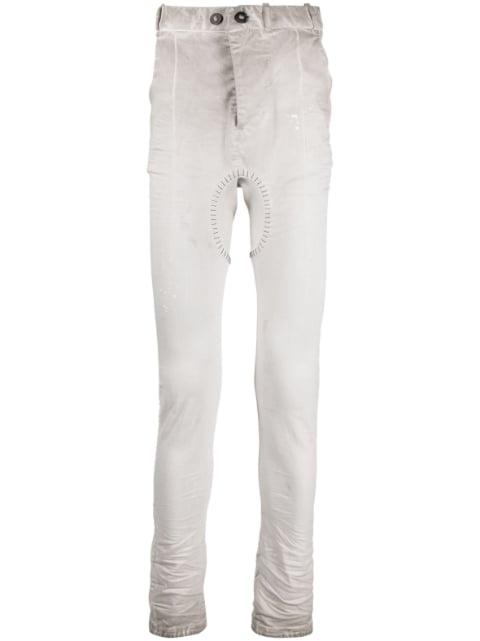 drop-crotch skinny jeans by BORIS BIDJAN SABERI