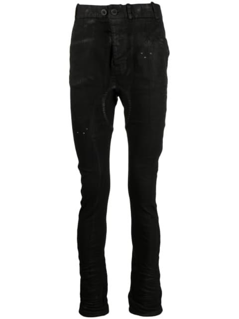 drop-crotch skinny jeans by BORIS BIDJAN SABERI