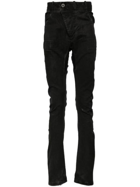 drop-crotch skinny trousers by BORIS BIDJAN SABERI