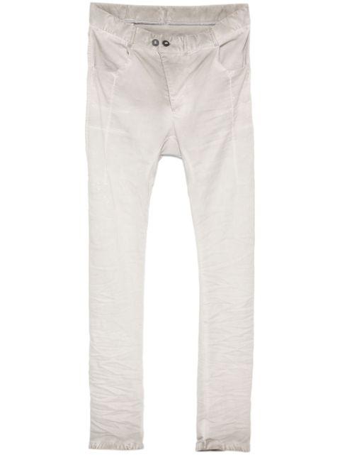 drop-crotch skinny trousers by BORIS BIDJAN SABERI