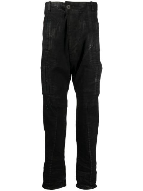 faded slim-cut jeans by BORIS BIDJAN SABERI
