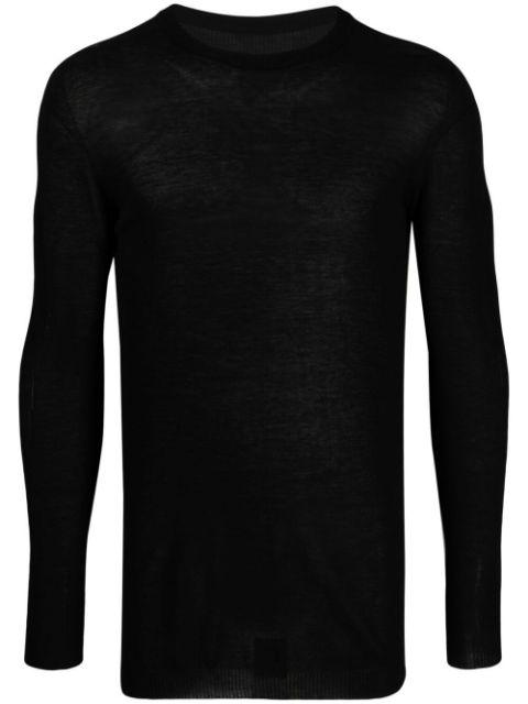 fine-knit cotton jumper by BORIS BIDJAN SABERI