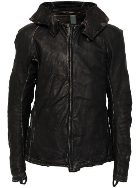 leather jacket by BORIS BIDJAN SABERI