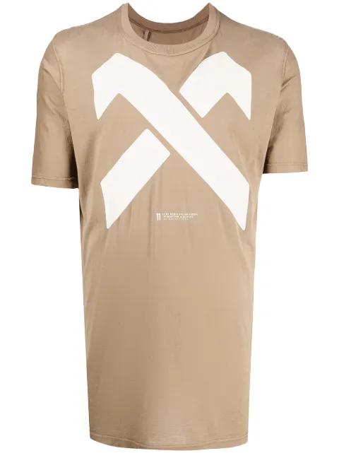 logo-print T-shirt by BORIS BIDJAN SABERI