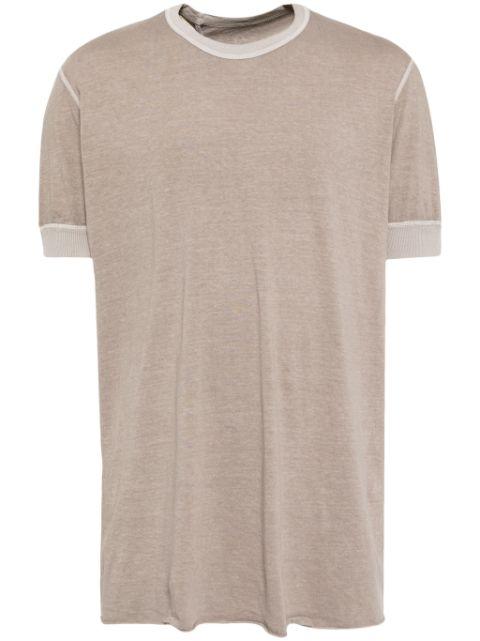 raw-cut hem cotton T-shirt by BORIS BIDJAN SABERI