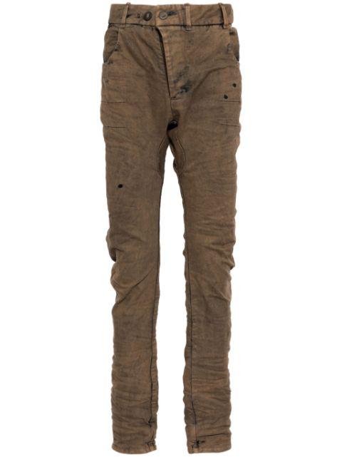 slim-cut denim jeans by BORIS BIDJAN SABERI