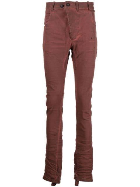 slim-cut denim jeans by BORIS BIDJAN SABERI