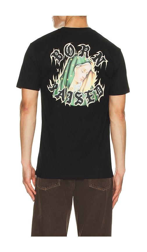 Born x Raised Guadalupe Tee in Black by BORNXRAISED