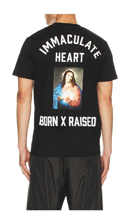 Born x Raised Immaculate Tee in Black by BORNXRAISED
