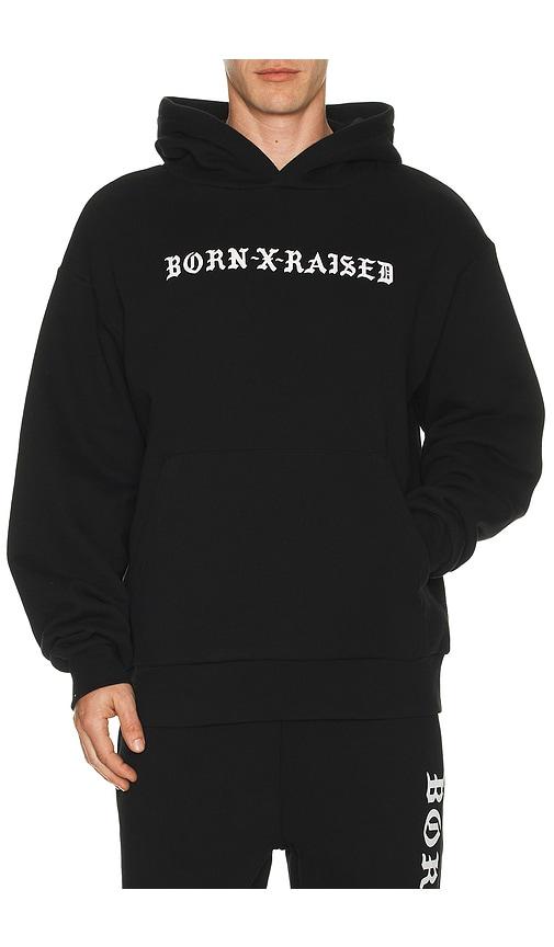 Born x Raised Standard Hoodie in Black by BORNXRAISED